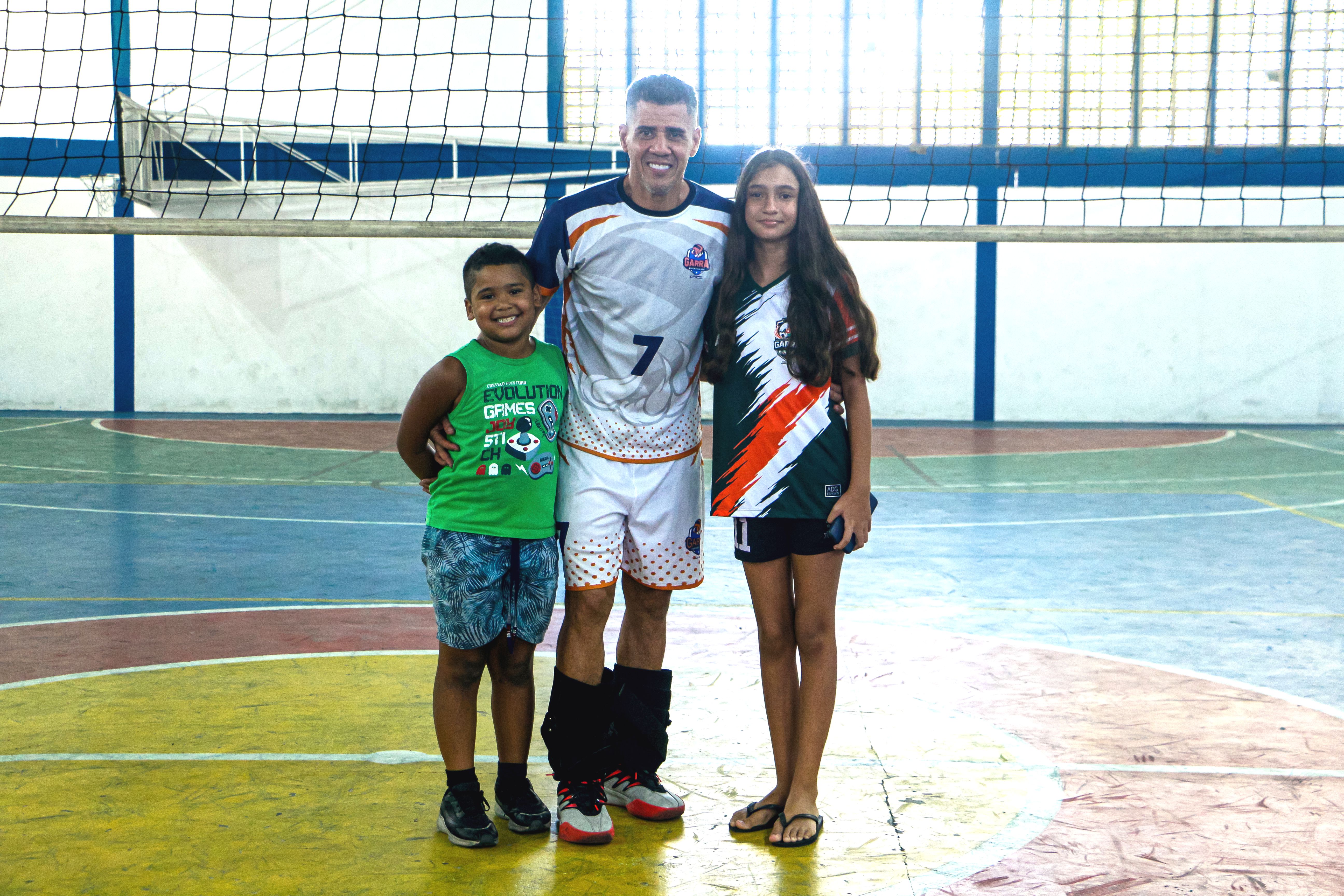 Alunas no Quadrangular